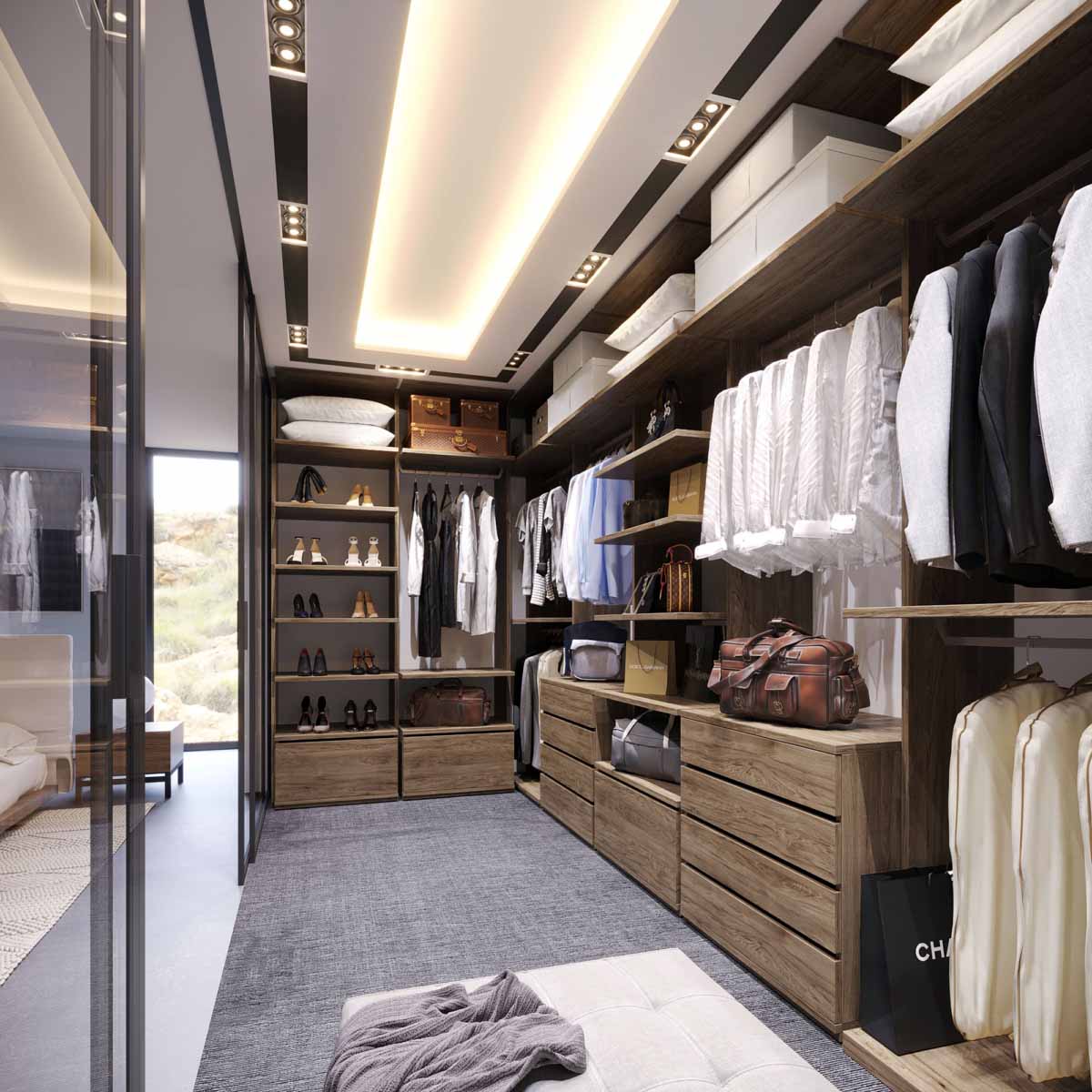 Vestidores Abiertos Dress Luxury SAITRA