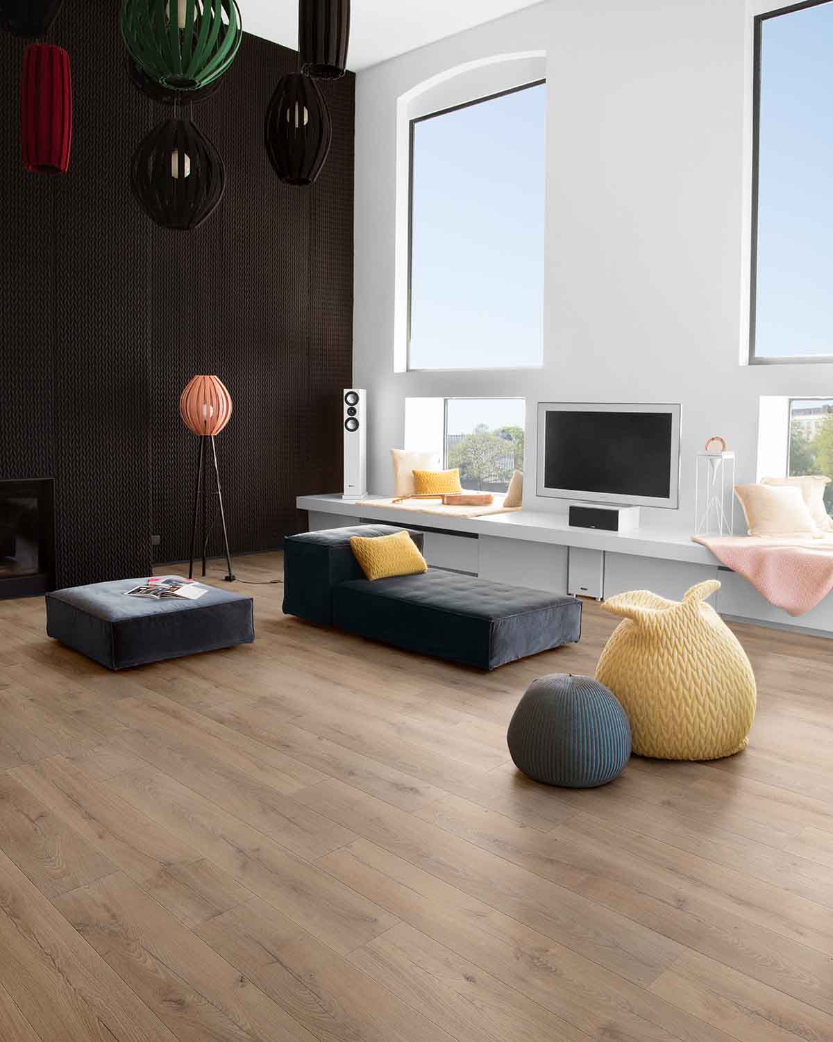 Suelo de Madera para Sala de Estar EVODES