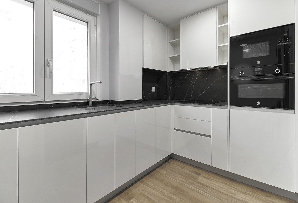 cocina moderna reformada en Zaragoza - Marvi Cocinas