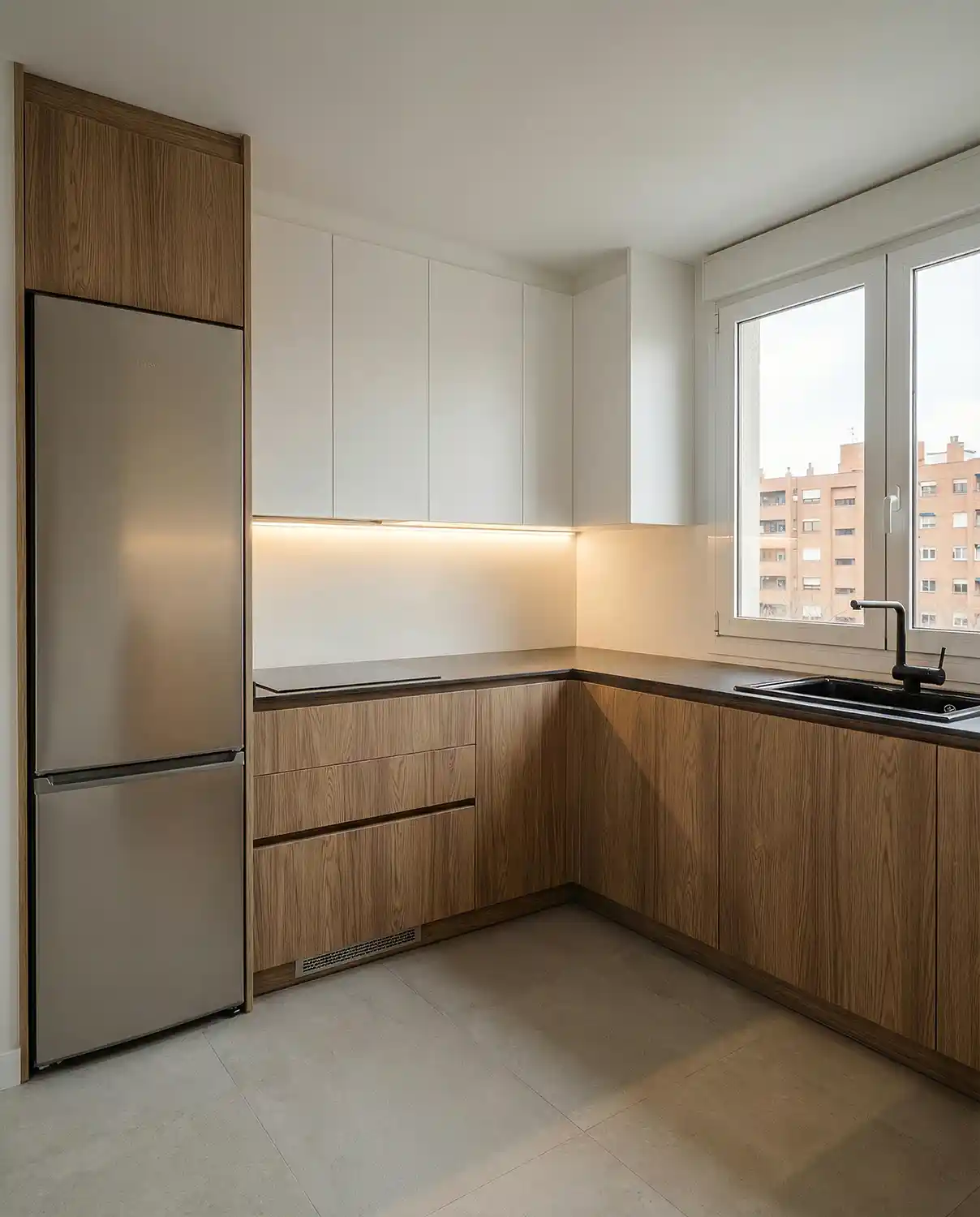 cocina en L Zaragoza