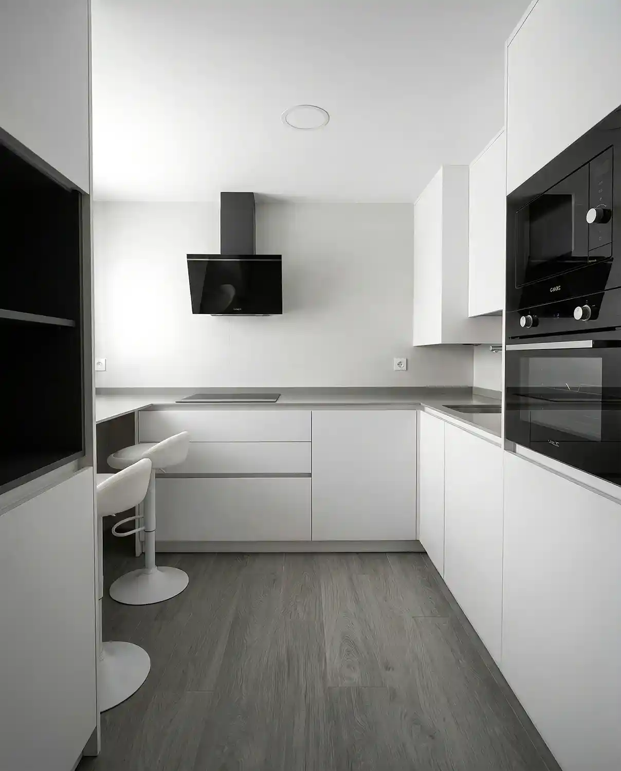cocina en U Zaragoza